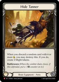 Hide Tanner - Armory Deck: Kayo - Flesh and Blood TCG card
