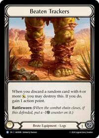 Beaten Trackers - Armory Deck: Kayo - Flesh and Blood TCG card