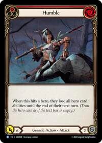 Humble (Red) - Armory Deck: Kayo - Flesh and Blood TCG card