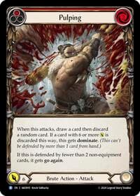 Pulping (Red) - Armory Deck: Kayo - Flesh and Blood TCG card