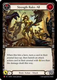 Strength Rules All - Armory Deck: Kayo - Flesh and Blood TCG card