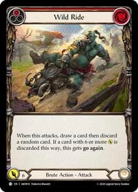 Wild Ride (Red) - Armory Deck: Kayo - Flesh and Blood TCG card