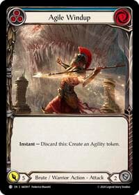 Agile Windup (Blue) - Armory Deck: Kayo - Flesh and Blood TCG card