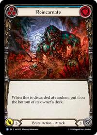 Reincarnate (Blue) - Armory Deck: Kayo - Flesh and Blood TCG card