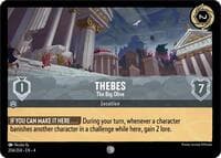 Thebes - The Big Olive - Ursula's Return - Disney Lorcana card