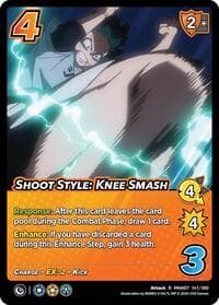 Shoot Style: Knee Smash - UniVersus: My Hero Academia: Girl Power - UniVersus card
