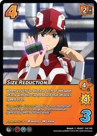Size Reduction - UniVersus: My Hero Academia: Girl Power - UniVersus card