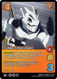 Turbo Speed Dash - UniVersus: My Hero Academia: Girl Power - UniVersus card