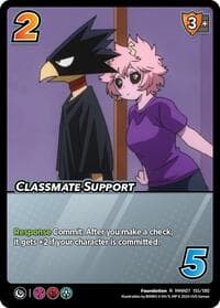 Classmate Support - UniVersus: My Hero Academia: Girl Power - UniVersus card