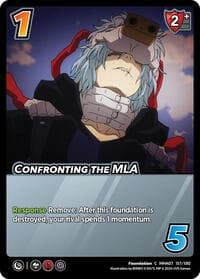 Confronting the MLA - UniVersus: My Hero Academia: Girl Power - UniVersus card