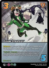 Exam Strategy - UniVersus: My Hero Academia: Girl Power - UniVersus card