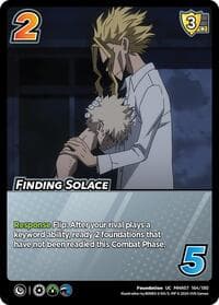 Finding Solace - UniVersus: My Hero Academia: Girl Power - UniVersus card