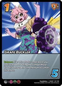 Grape Buckler - UniVersus: My Hero Academia: Girl Power - UniVersus card