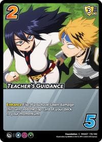 Teacher's Guidance - UniVersus: My Hero Academia: Girl Power - UniVersus card