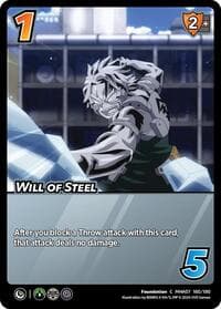 Will of Steel - UniVersus: My Hero Academia: Girl Power - UniVersus card