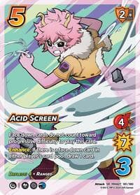 Acid Screen - UniVersus: My Hero Academia: Girl Power - UniVersus card