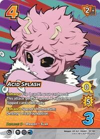 Acid Splash (Alternate Art) - UniVersus: My Hero Academia: Girl Power - UniVersus card