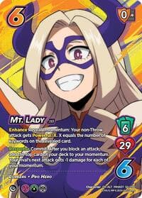 Mt. Lady (Alternate Art) - UniVersus: My Hero Academia: Girl Power - UniVersus card