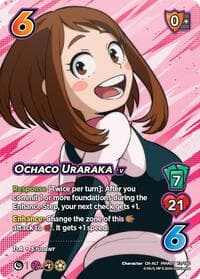 Ochaco Uraraka (Alternate Art) - UniVersus: My Hero Academia: Girl Power - UniVersus card
