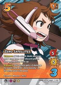 Zero Satellites (Alternate Art) - UniVersus: My Hero Academia: Girl Power - UniVersus card
