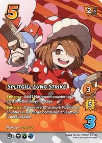 Splitgill Lung Strike (Alternate Art) - UniVersus: My Hero Academia: Girl Power - UniVersus card