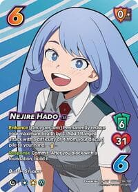 Nejire Hado (Alternate Art) - UniVersus: My Hero Academia: Girl Power - UniVersus card