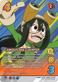 Camouflage Counter (Alternate Art) - UniVersus: My Hero Academia: Girl Power - UniVersus card
