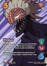 Woman (Alternate Art) - UniVersus: My Hero Academia: Girl Power - UniVersus card