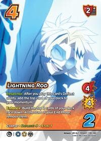 Lightning Rod (Alternate Art) - UniVersus: My Hero Academia: Girl Power - UniVersus card