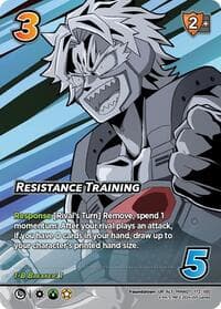Resistance Training (Alternate Art) - UniVersus: My Hero Academia: Girl Power - UniVersus card