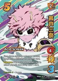 Acid Screen (Alternate Art) - UniVersus: My Hero Academia: Girl Power - UniVersus card