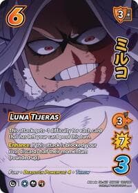 Luna Tijeras (Alternate Art) - UniVersus: My Hero Academia: Girl Power - UniVersus card