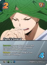 Faith's Shield (Alternate Art) - UniVersus: My Hero Academia: Girl Power - UniVersus card