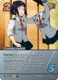 Cheerleader (Alternate Art) - UniVersus: My Hero Academia: Girl Power - UniVersus card