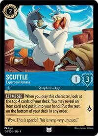 Scuttle - Expert on Humans - Ursula's Return - Disney Lorcana card