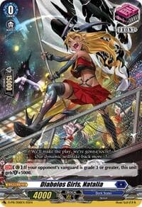 Diabolos Girls, Natalia - D Promo Cards - Cardfight Vanguard card