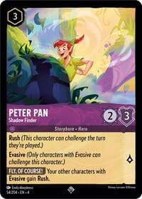 Peter Pan - Shadow Finder - Ursula's Return - Disney Lorcana card