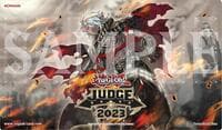 Yu-Gi-Oh! 2023 Judge Promo Playmat - Fallen Albaz - Konami Playmats - Playmats card
