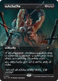 mAsSaCRe - Secret Lair Drop Series - Magic: The Gathering card
