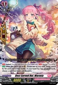 Best Served Hot, Warmia - D Promo Cards - Cardfight Vanguard card