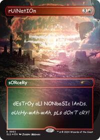 rUiNatIOn (Rainbow Foil) - Secret Lair Drop Series - Magic: The Gathering card