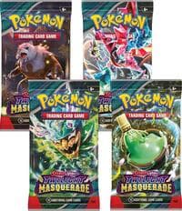 Twilight Masquerade Booster Pack Art Bundle [Set of 4] - SV06: Twilight Masquerade - Pokemon card