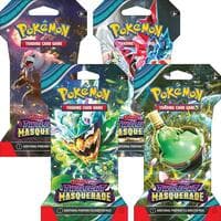 Twilight Masquerade Sleeved Booster Pack Art Bundle [Set of 4] - SV06: Twilight Masquerade - Pokemon card