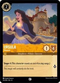 Ursula - Vanessa - Ursula's Return - Disney Lorcana card