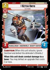 Ketsu Onyo - Old Friend - Shadows of the Galaxy - Star Wars: Unlimited card