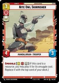 Nite Owl Skirmisher - Shadows of the Galaxy - Star Wars: Unlimited card