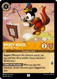 Mickey Mouse - Leader of the Band - Ursula's Return - Disney Lorcana card