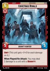 Covetous Rivals - Shadows of the Galaxy - Star Wars: Unlimited card