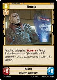 Wanted - Shadows of the Galaxy - Star Wars: Unlimited card