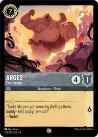 Arges - The Cyclops - Ursula's Return - Disney Lorcana card